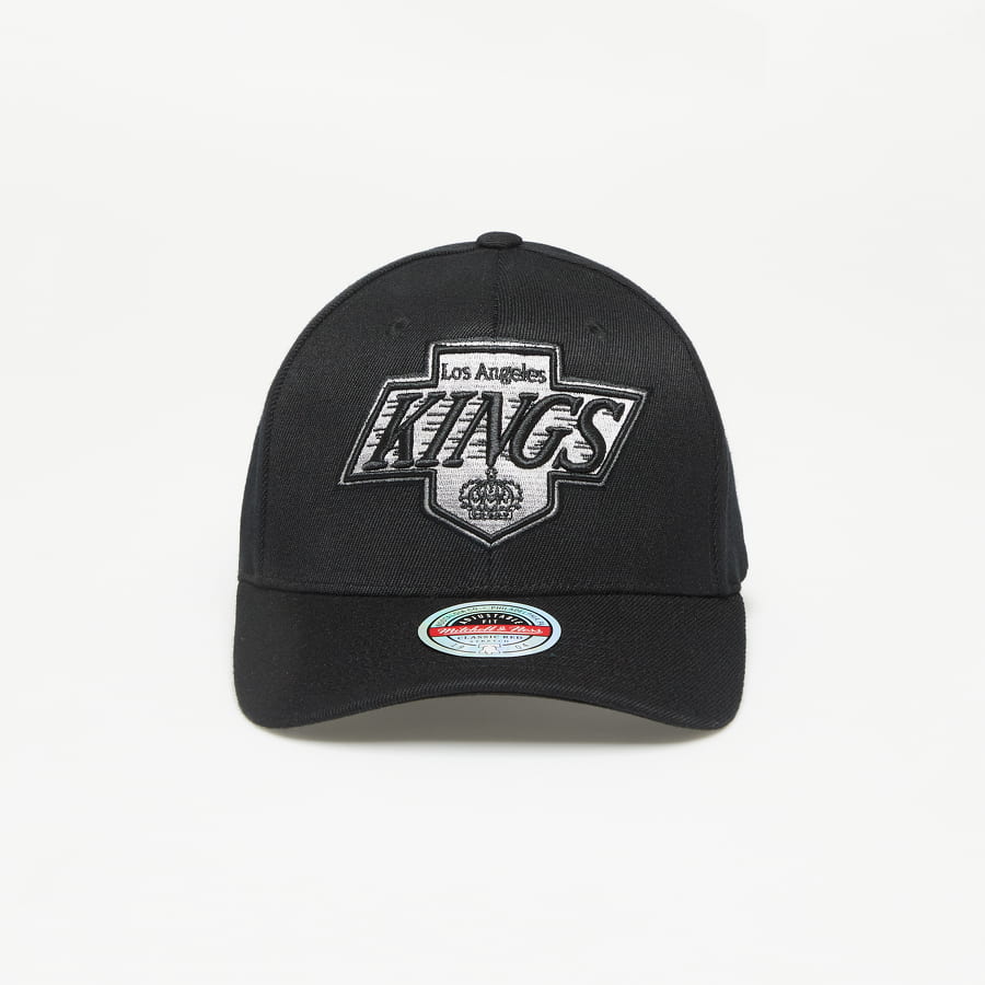 Kasket Mitchell & Ness NHL Team Logo Snapback Kings Sort | HHSSINTL1245-LAKBLCK, 0