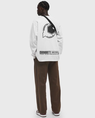 T-shirt Carhartt WIP Long Sleeve Graphic Print T-Shirt Hvid | I034411_9, 2