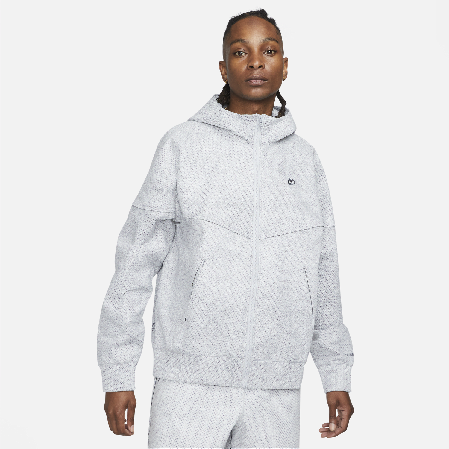 Sweatshirt Nike Forward Windrunner Grå | FB7413-077, 0