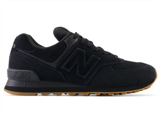 Sneakers og sko New Balance 574 "Black Gum" Sort | U574NBB, 0