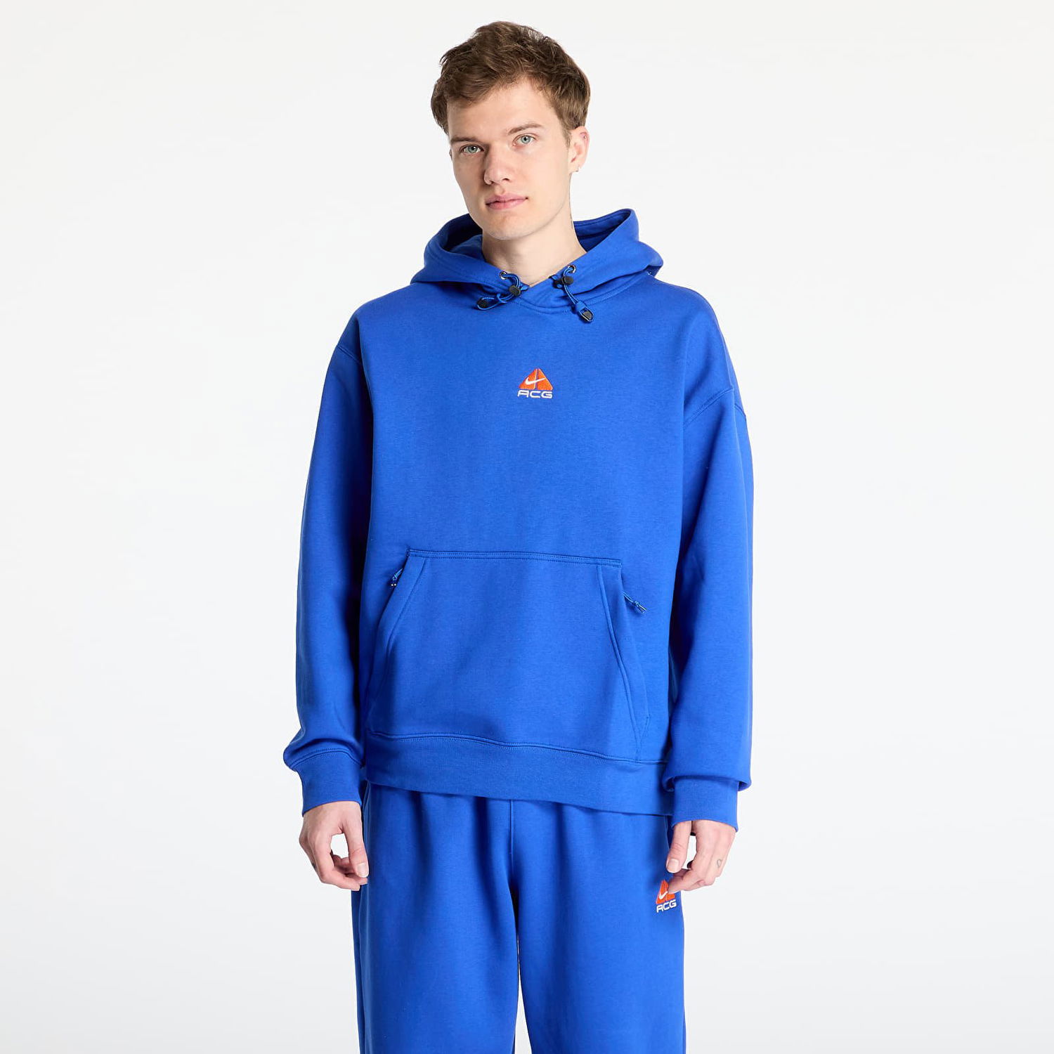 Sweatshirt Nike ACG Nike ACG Therma-FIT Fleece Pullover Hoodie Blå | DH3087-480, 0