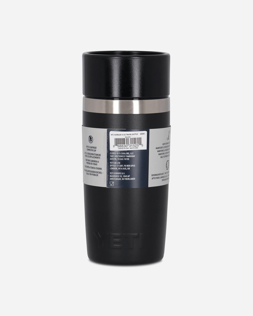 Drikkeflaske YETI 12 oz Travel Bottle with Leakproof Commuter Cap Sort | 70000002333 BLACK