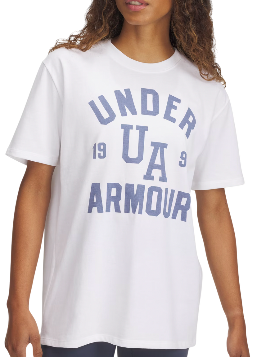 T-shirt Under Armour Under Armour Collegiate Short Sleeve T-Shirt Hvid | 1389749-100
