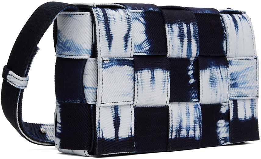 Skuldertaske Bottega Veneta Bottega Veneta Medium Cassette Bag Blå | 779057V3UB1, 1