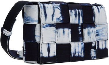 Skuldertaske Bottega Veneta Bottega Veneta Medium Cassette Bag Blå | 779057V3UB1, 1
