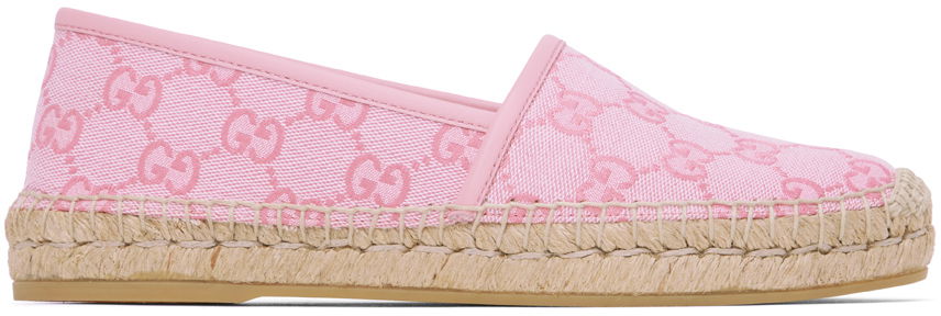 Sneakers og sko Gucci GG Espadrilles "Pink" Lyserød | 739165 9SF40, 0