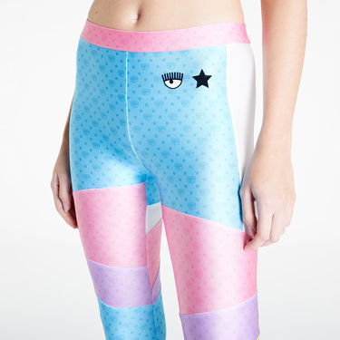 Leggings Chiara Ferragni Logomania Patchwork Leggings Flerfarvet | 73CBC106JS139211, 2
