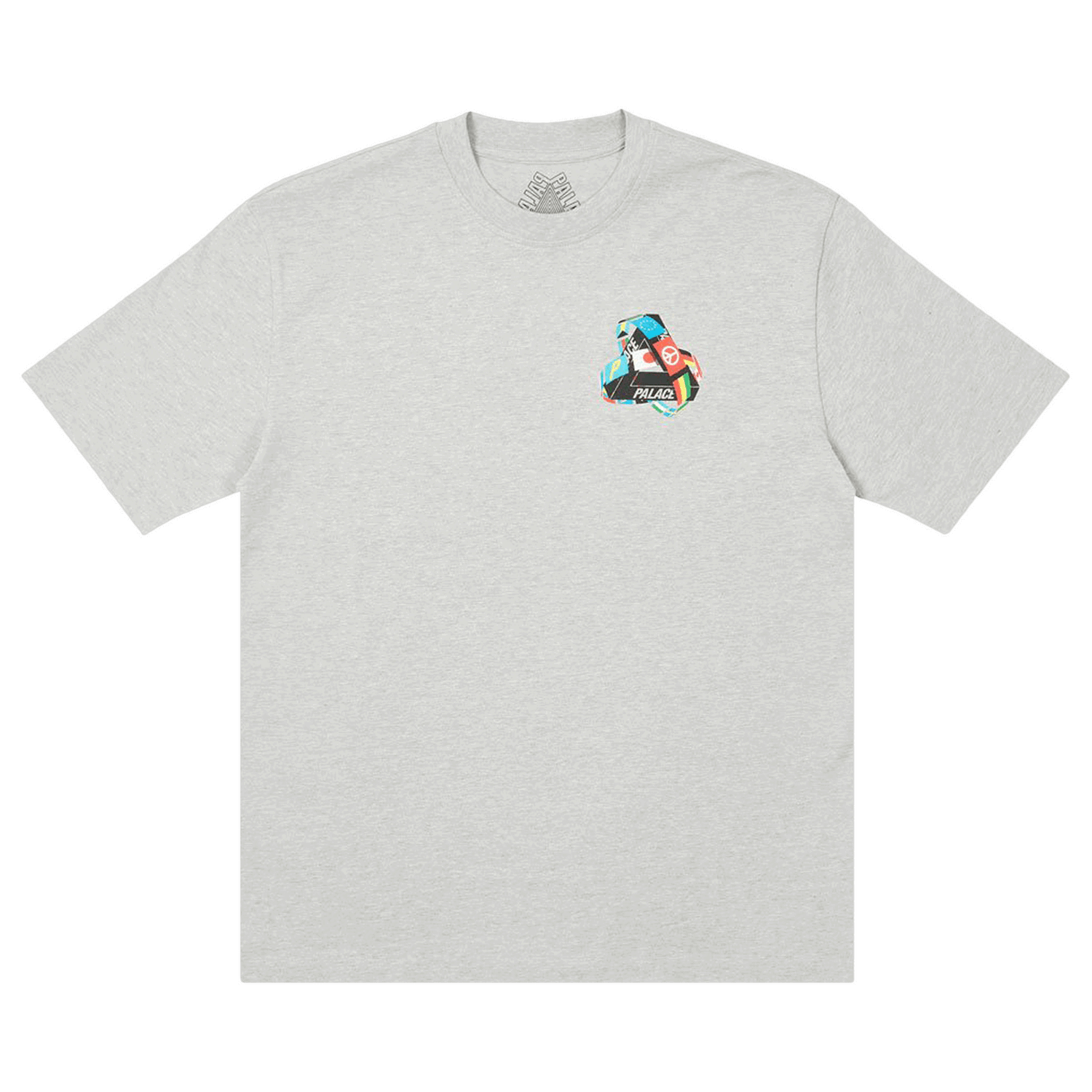 T-shirt Palace Tri-Flag T-Shirt Grå | P20TS091, 0