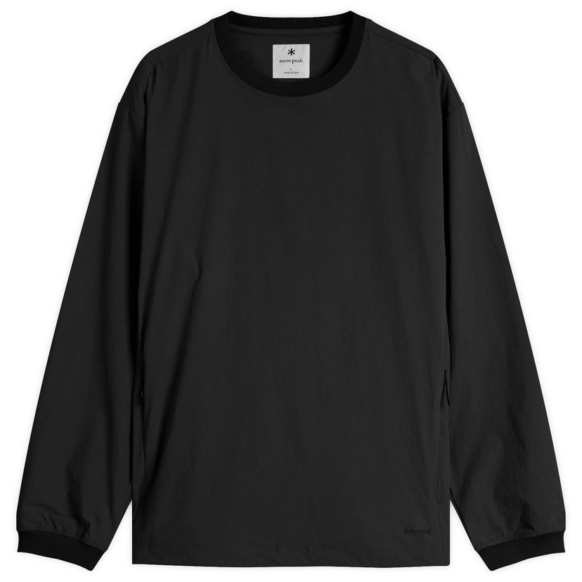 Sweater Snow Peak Snow Peak Active Comfort Pullover, Size Large Sort | JK-25SU007-BK