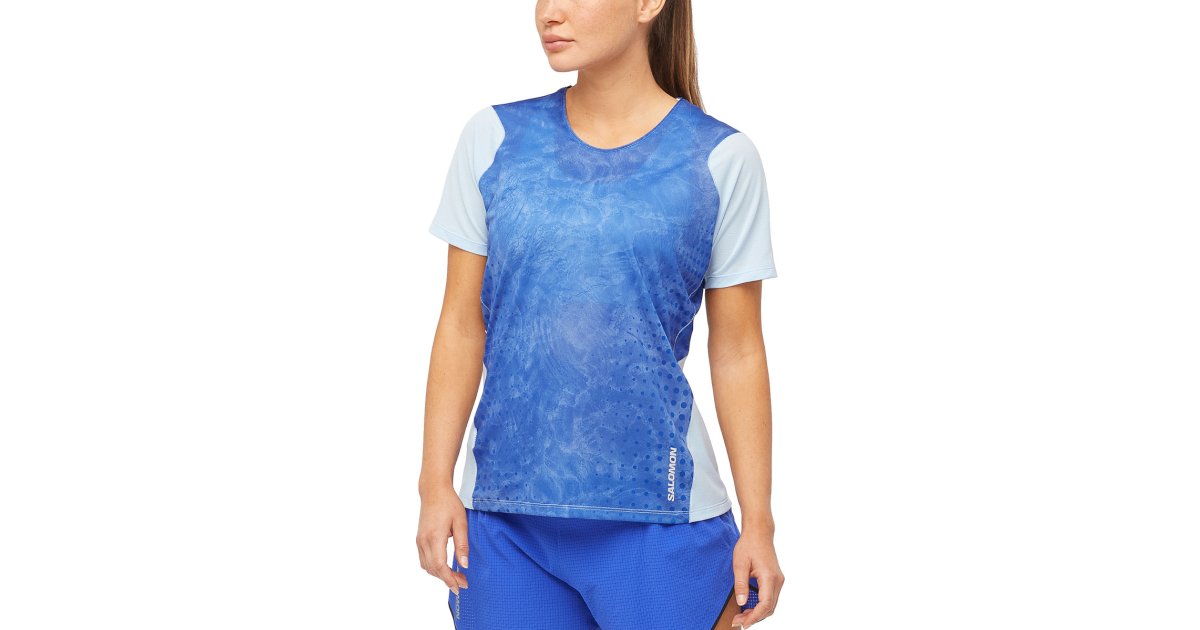 T-shirt Salomon Sense Aero Tee Blå | lc2045700, 1