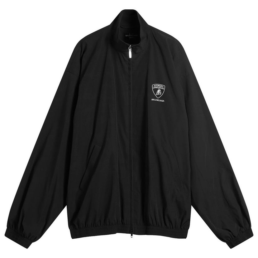 Jakke Balenciaga Automobili Lamborghini Tracksuit Jacket Sort | 839108-TRO31-1000