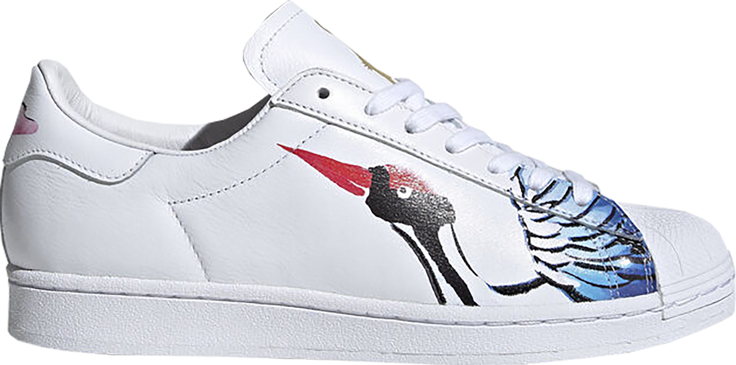 Sneakers og sko adidas Originals Superstar Clean Chinese New Year (2020) Hvid | FW5351, 0