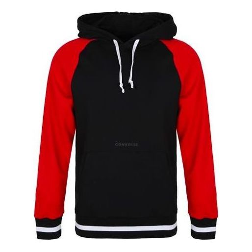 Sweatshirt Converse Men's Athletics Hoodie Sort | 10017990-A01, 0