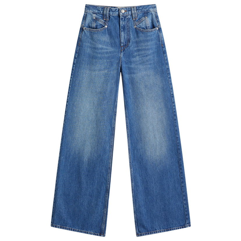 Jeans ISABEL MARANT Lemony Baggy Jeans Blå | PA0052FA-B1H06I