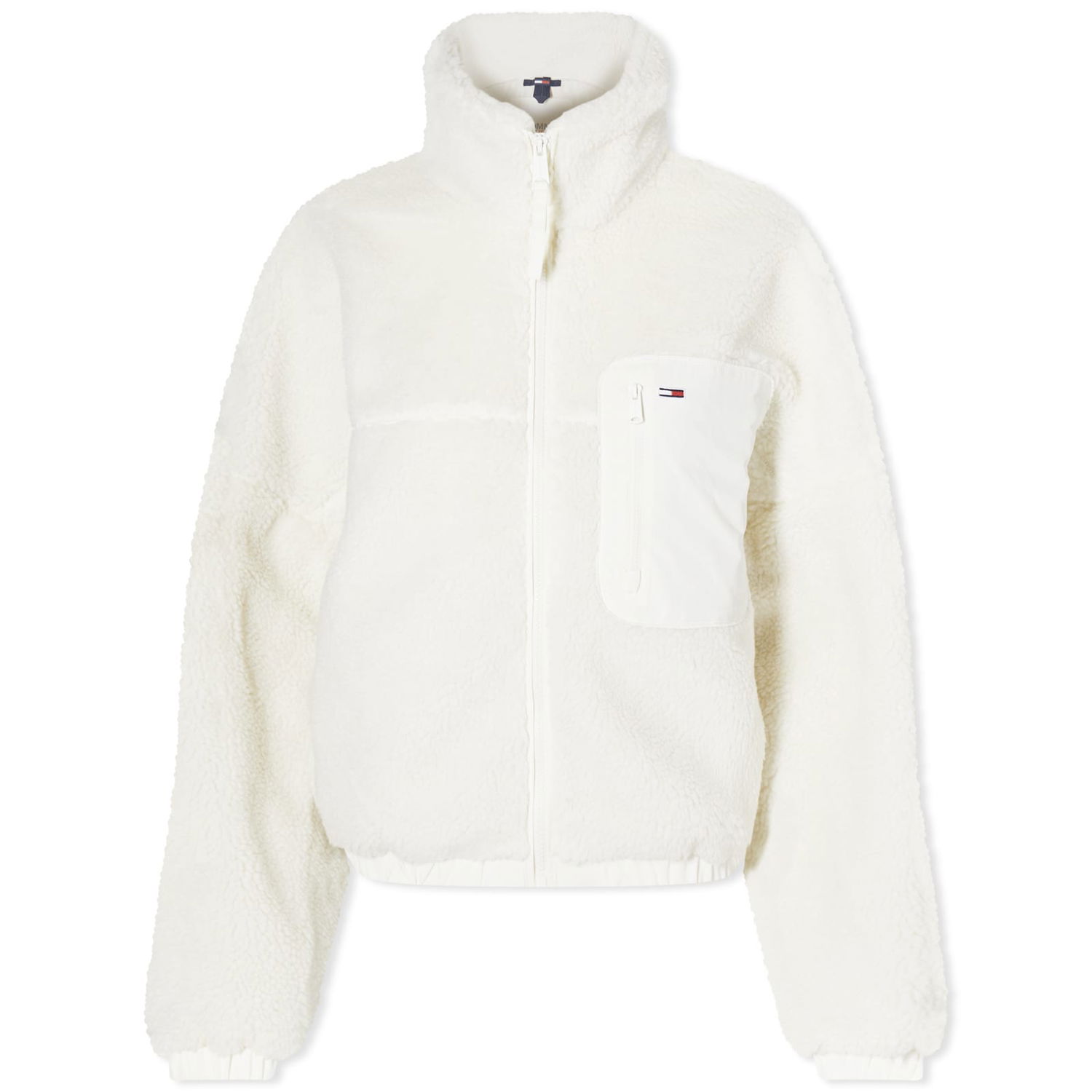 Jakke Tommy Hilfiger Casual Sherpa Ancient Hvid | DW0DW15859YBH, 0