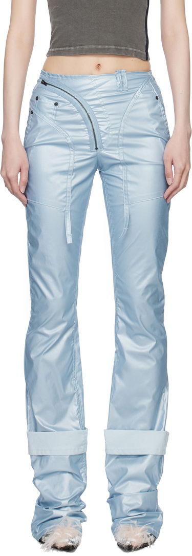 Bukser Ottolinger Ottolinger Coated Open Back Trousers Blå | 2217080203, 0