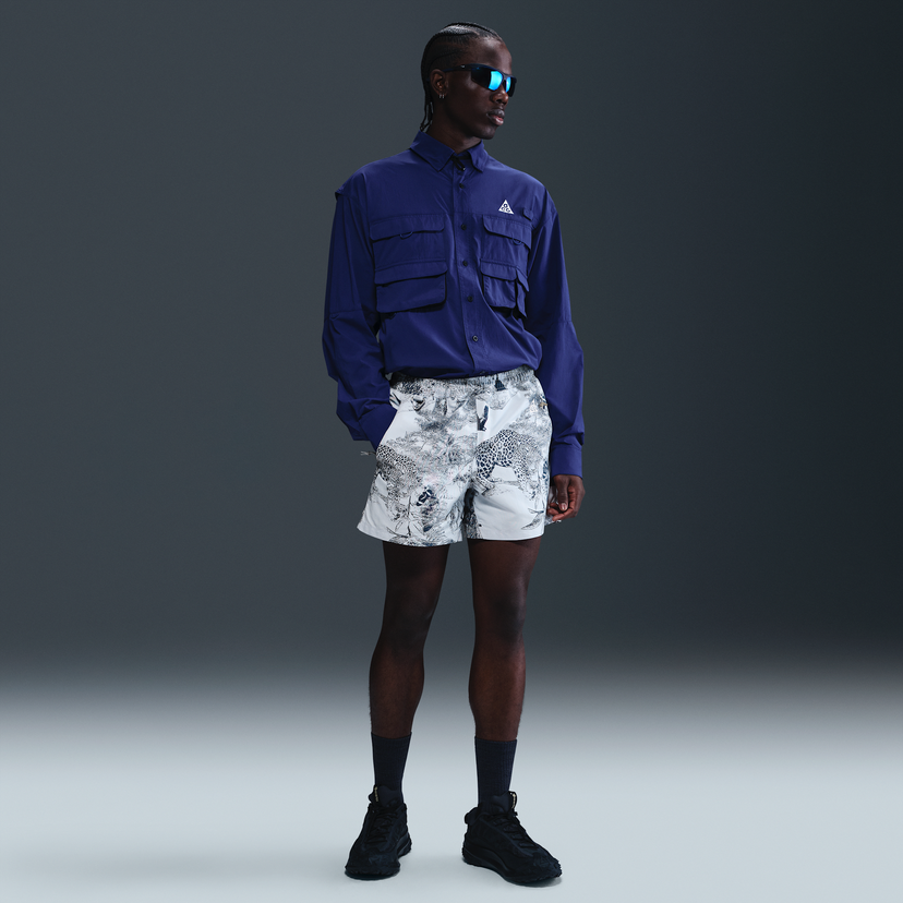 Skjorte Nike ACG ACG "Reservoir Goat" Printed Shorts Hvid | HJ2889-085
