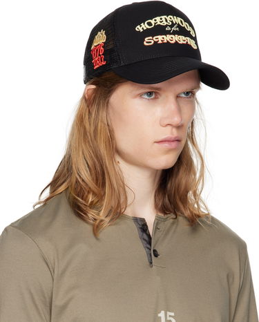 Kasket AMIRI AMIRI 'Sinners' Trucker Cap Sort | AMHATR1026, 1