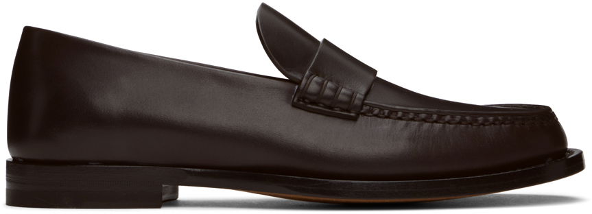Sneakers og sko The Row Novus Loafers Brun | F1553-L600, 0