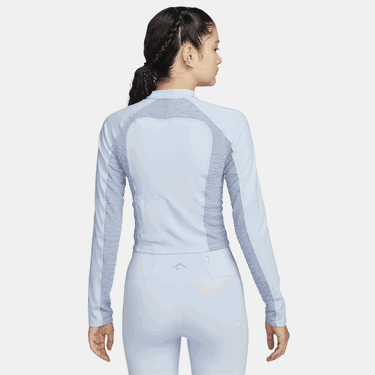 T-shirt Nike W NK TRAIL DF LS TOP Turkis | fn4706-440, 4