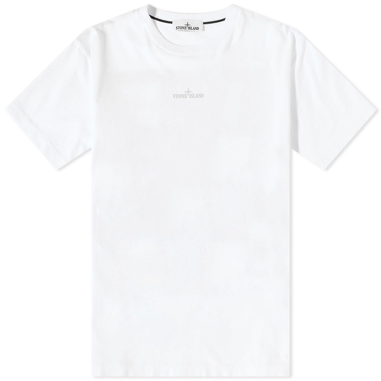 T-shirt Stone Island Abbreviation Three Graphic Tee Hvid | 78152NS94-V0001, 0