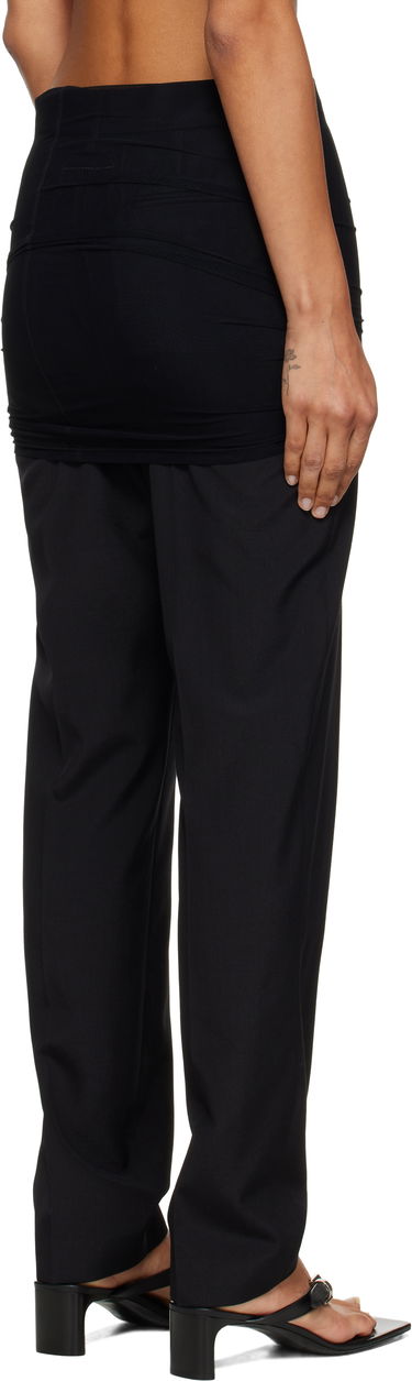 Bukser Maison Margiela MM6 Maison Margiela Light Wool Blend Trousers Sort | S62KB0248 M35436, 2