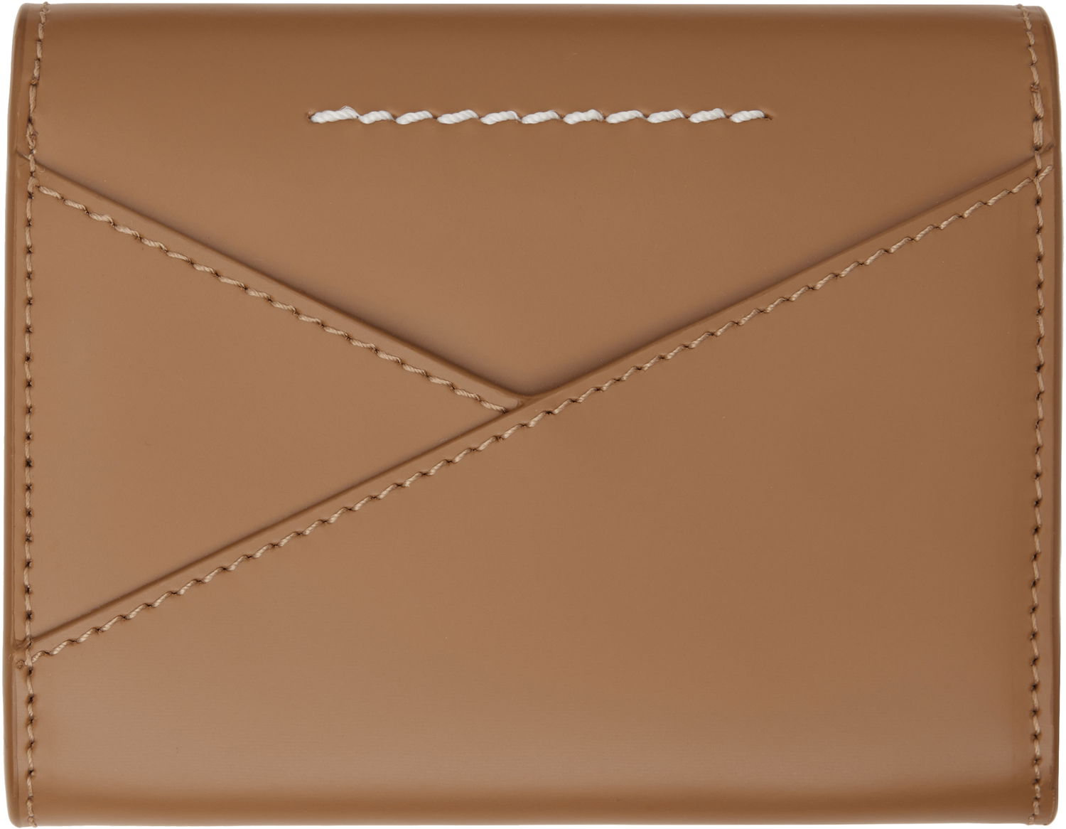 Tegnebog Maison Margiela MM6 Maison Margiela Leather Flap Wallet Brun | SA5UI0010 P7183, 1