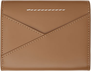 Tegnebog Maison Margiela MM6 Maison Margiela Leather Flap Wallet Brun | SA5UI0010 P7183, 1