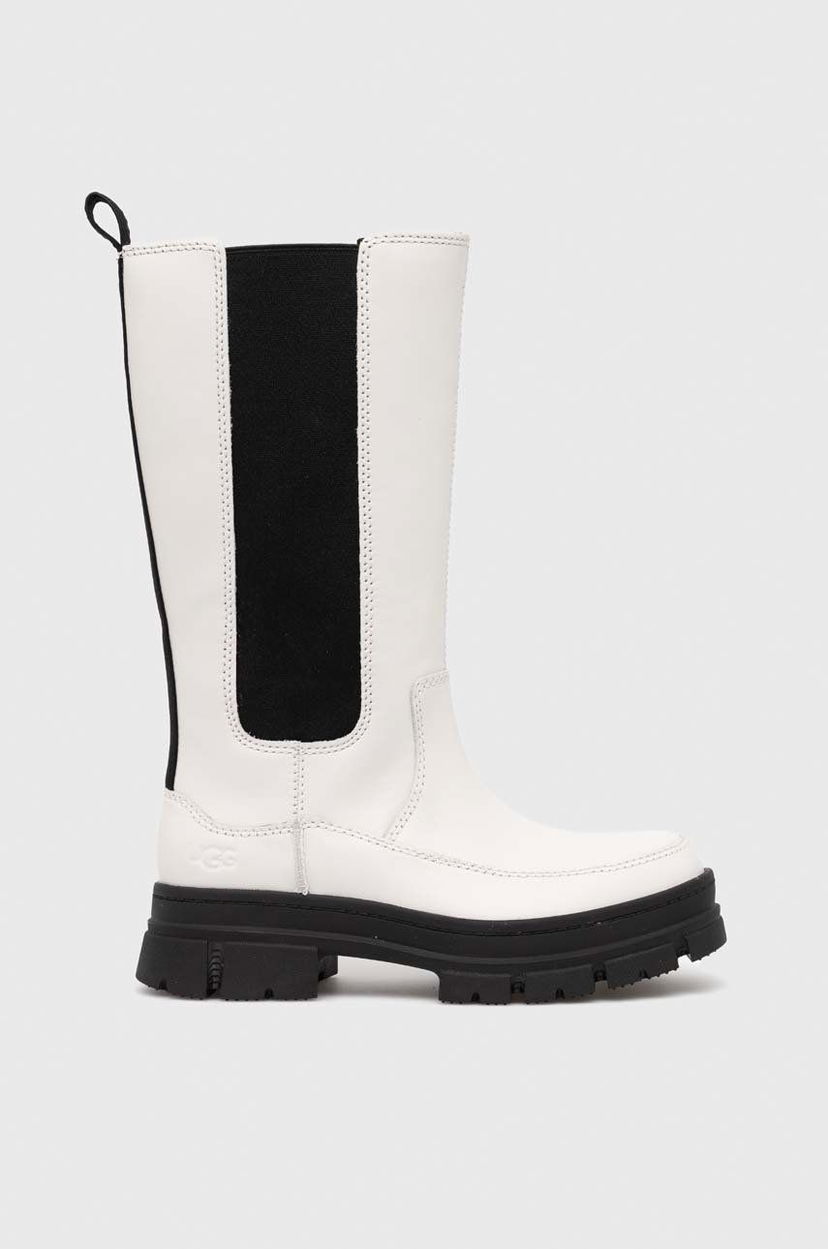 Tøj UGG W Ashton High Chelsea Hvid | 1134937.WHT