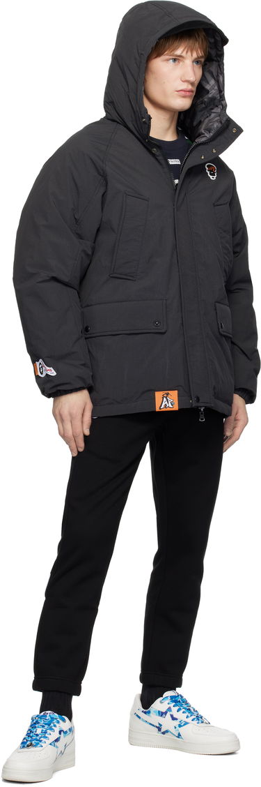 Parka AAPE by A Bathing Ape AAPE by A Bathing Ape Reversible Down Jacket Sort | AAPDNM7669XXNBKL, 4