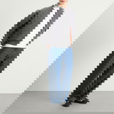 Bomberjakke adidas Originals Reversible Textured Bomber Jacket Grå | KR7618, 4