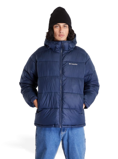 Jakke Columbia Pike Lake™ II Hooded Jacket Mørkeblå | 2050931464