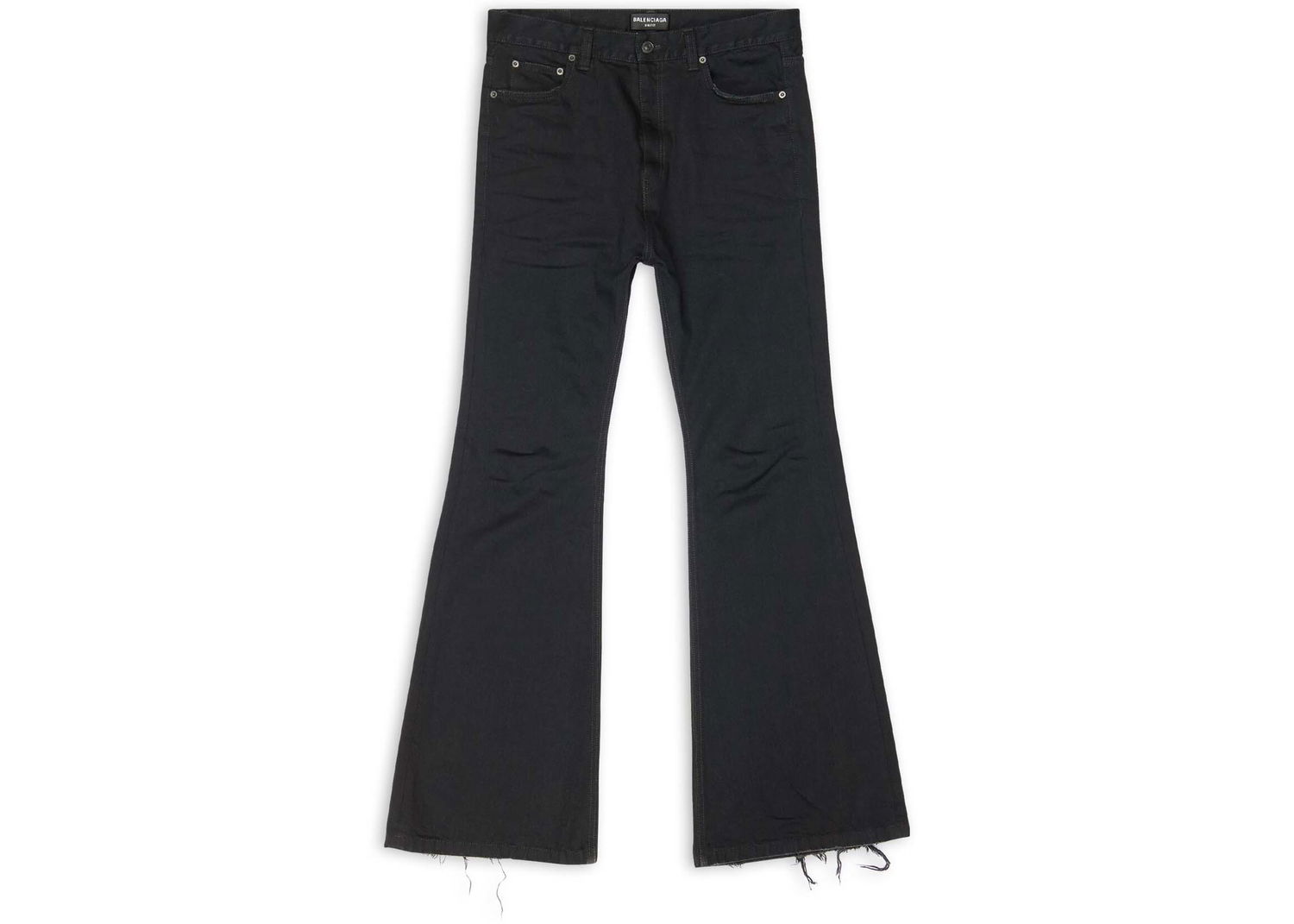 Bukser Balenciaga Flared Trousers Sort | 697829TBP470102, 0