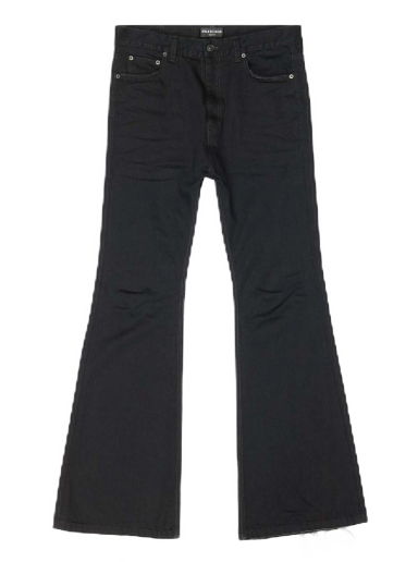 Bukser Balenciaga Flared Trousers Sort | 697829TBP470102