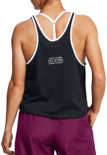 Tanktop Under Armour Project Rock Badge Of Honor Tank Top Sort | 1386439-001, 1