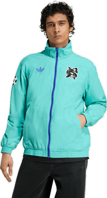 Vindjakke adidas Originals Originals Seattle Sounders FC Anthem Jacket Turkis | jm5026, 4