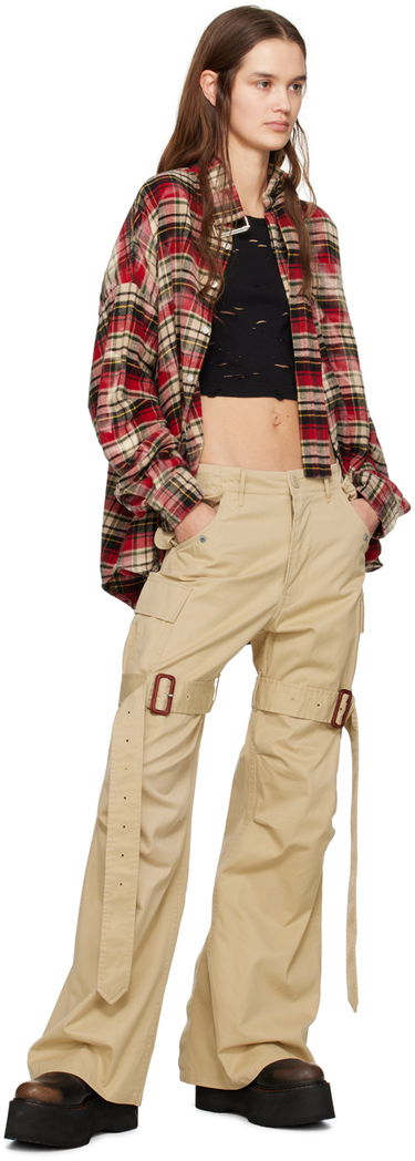 Cargo bukser R13 R13 Trench Cargo Pants Beige | R13WR243-R318B, 3