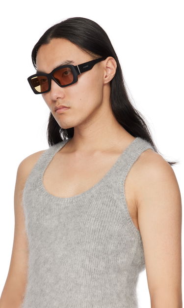 Solbriller Jacquemus Square Frame Sunglasses Sort | JAC60C5SUN, 3