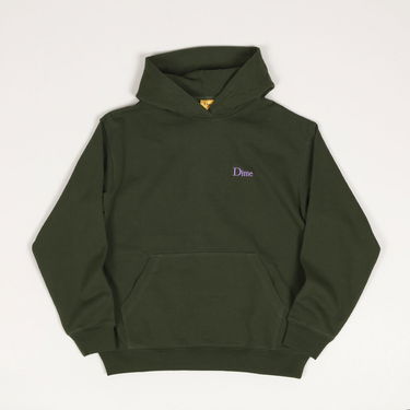 Sweatshirt Dime Classic Small Logo Hoodie Grøn | dimeho2319for, 0