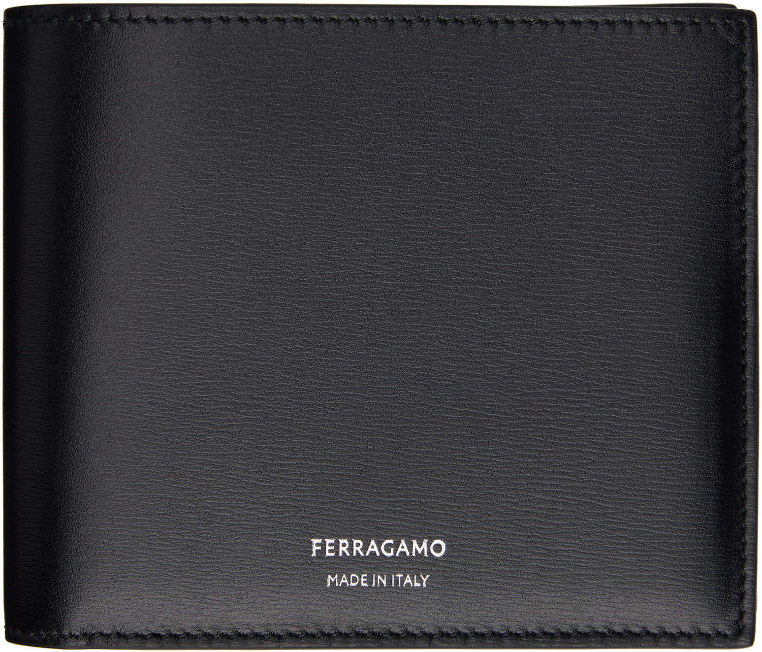 Tegnebog FERRAGAMO Ferragamo Classic Leather Bifold Wallet Sort | 770094, 0