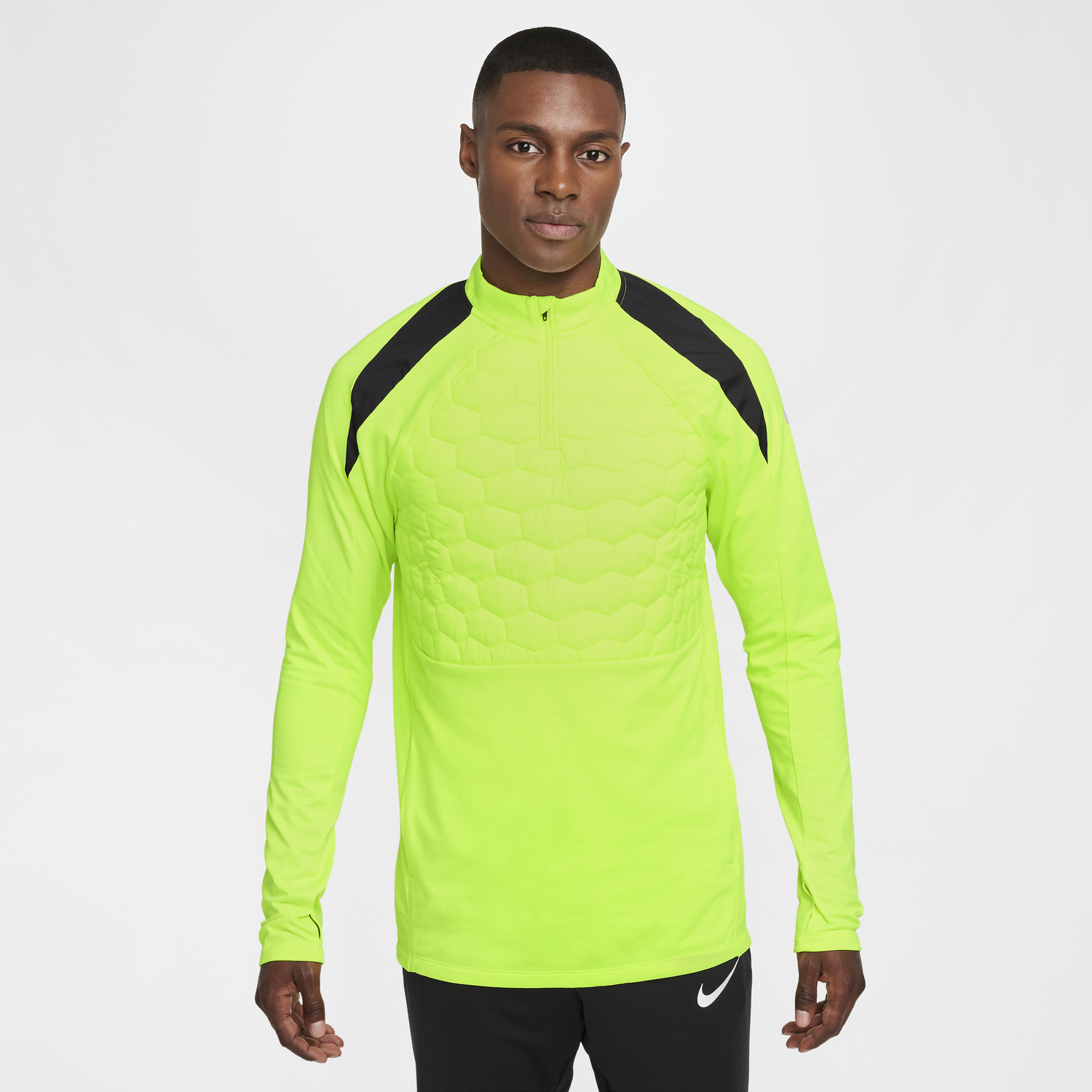 Sweatshirt Nike Training Sweatshirt Therma-FIT Gul | FZ0566-702, 0