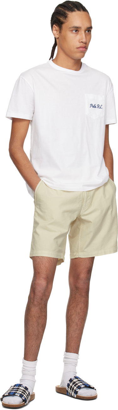 Shorts Polo by Ralph Lauren Polo Ralph Lauren 8-Inch Polo Prepster Mineral-Dyed Shorts Beige | 710958587003, 3