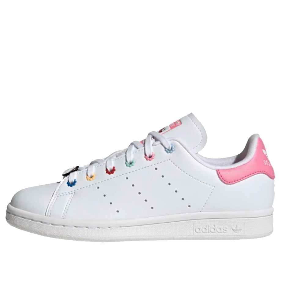 Sneakers og sko adidas Originals Hello Kitty x Stan Smith 'Floral Beads' Hvid | ID7230, 0