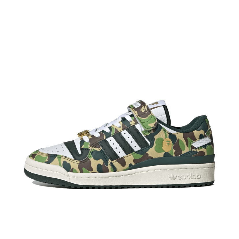 Sneakers og sko adidas Originals BAPE x Forum Low 84 30th Anniversary "Green Camo" Grøn | ID4771