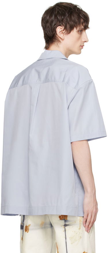 Skjorte Feng Chen Wang Feng Chen Wang Cutouts Shirt Blå | FMS17SR04, 2