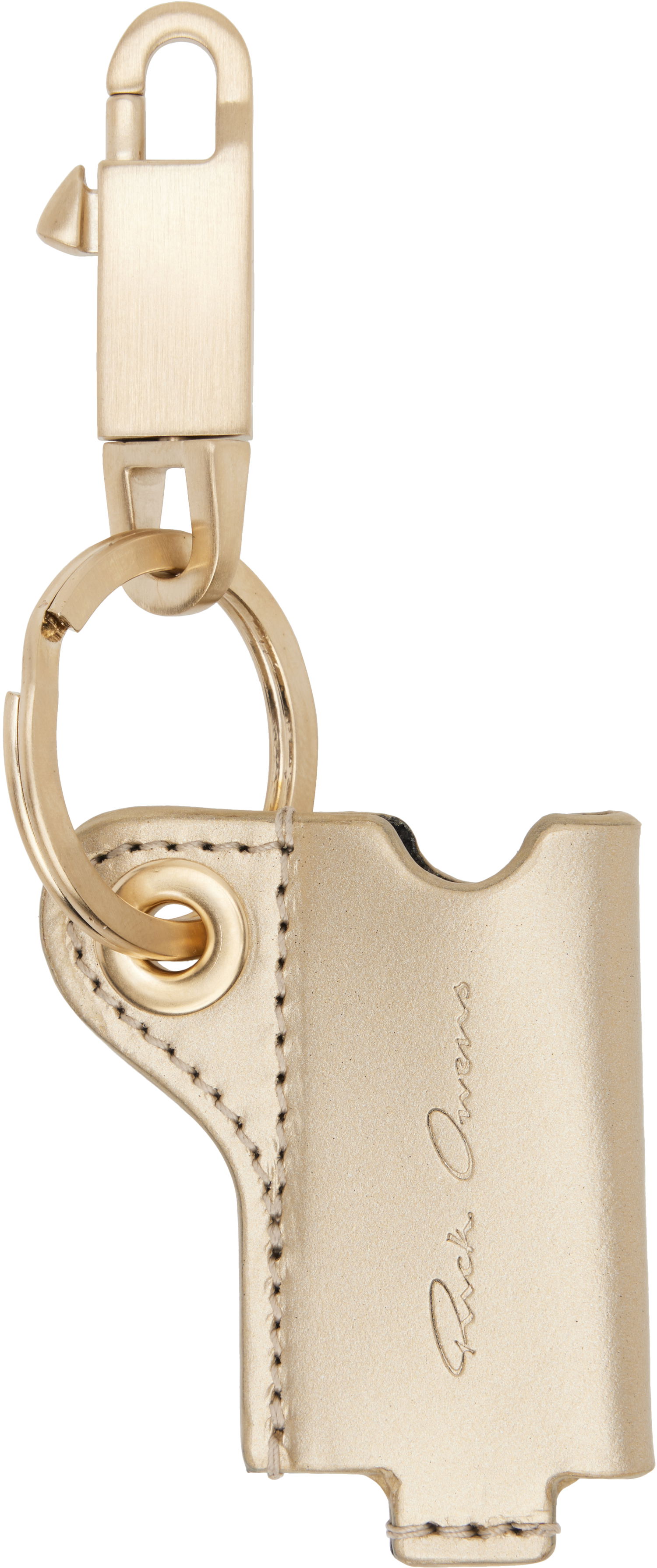 Nøgleringe Rick Owens Rick Owens Hollywood Mini Lighter Holder Keychain Metalisk | RA01E0695 LGEMGH, 0