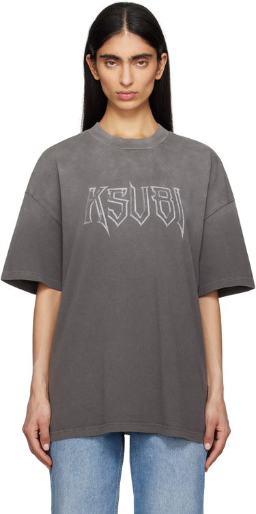 T-shirt Ksubi Ksubi Kingdom Boyfriend T-Shirt Grå | WSP25TE008, 0