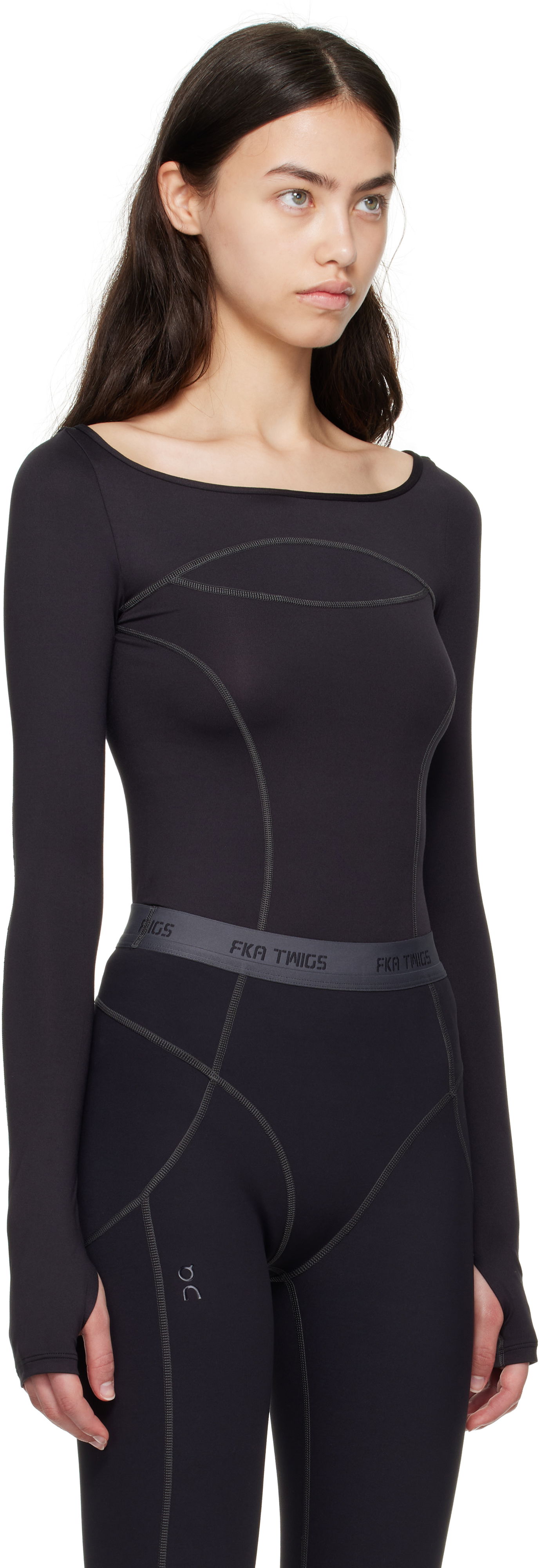 T-shirt On Running FKA twigs Edition Studio Long Sleeve Top Sort | 1WF11620553, 1