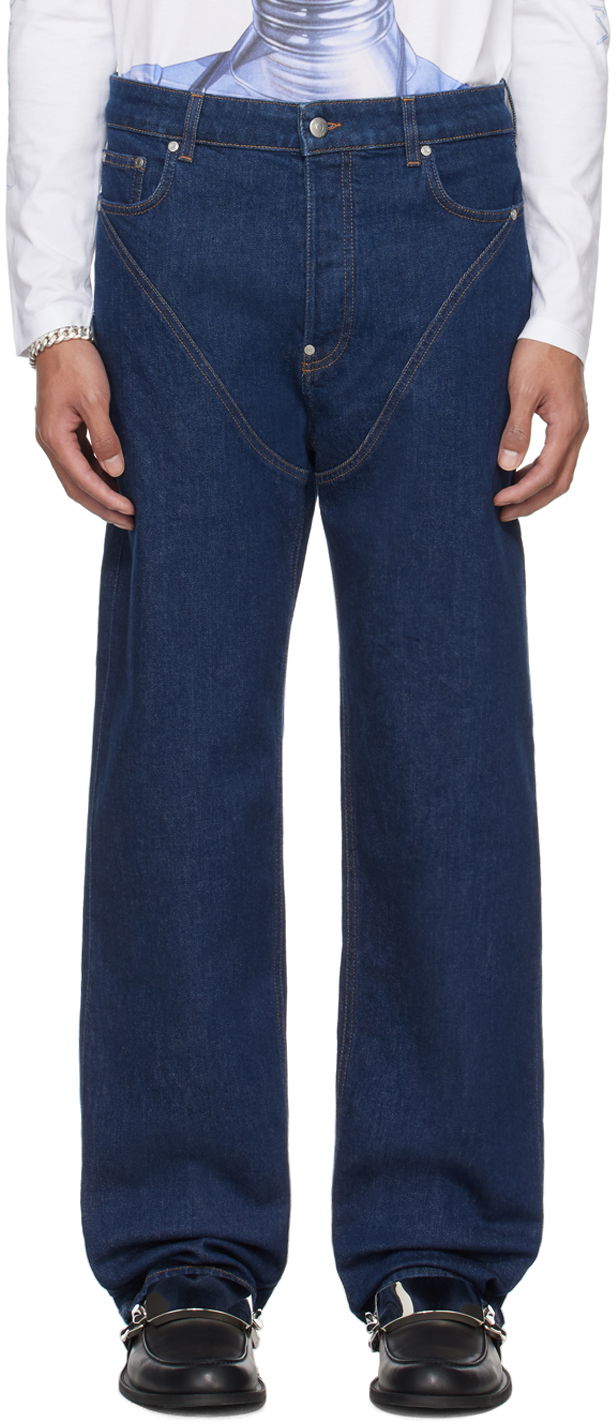 Jeans Stella McCartney 'Platinum Dream' Denim Jeans Blå | 6D02583SPH66