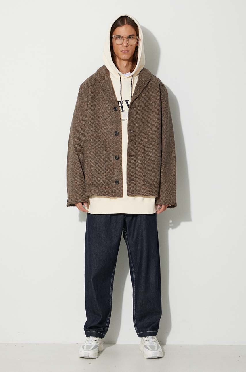 Sweatshirt WOOD WOOD Zeus Heaven Hoodie Beige | 12335603.2493, 1